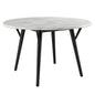 Gallant 50" Round Performance Artificial Marble Dining Table by Modway