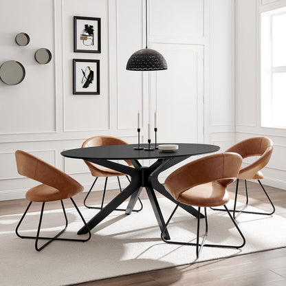 Traverse 63" Oval Dining Table by Modway