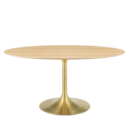 Lippa 60" Oval Wood Dining Table by Modway