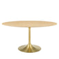 Lippa 60" Oval Wood Dining Table by Modway