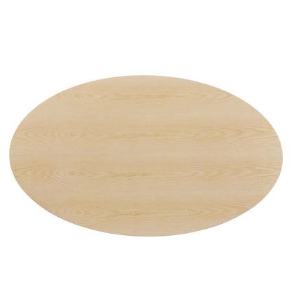 Lippa 60" Oval Wood Dining Table by Modway