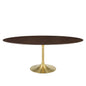 Lippa 78" Oval Wood Dining Table by Modway