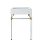 Redeem 24" Silver Stainless Steel Wall-Mount Bathroom Vanity by Modway