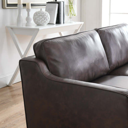 Impart Genuine Leather Sofa by Modway