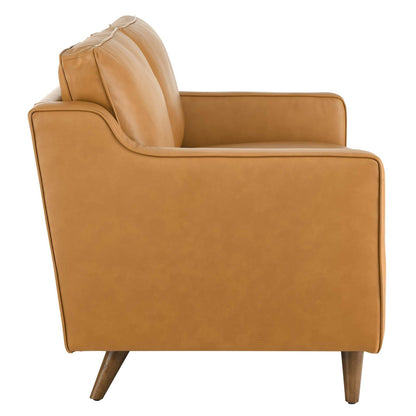 Impart Genuine Leather Loveseat by Modway