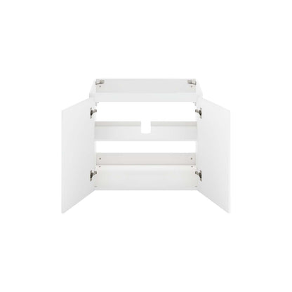 Bryn 30" Wall-Mount Bathroom Vanity (Sink Basin Not Included) by Modway