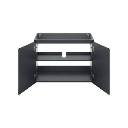 Bryn 36" Wall-Mount Bathroom Vanity (Sink Basin Not Included) by Modway