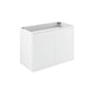 Bryn 36" Wall-Mount Bathroom Vanity (Sink Basin Not Included) by Modway