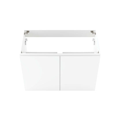 Bryn 36" Wall-Mount Bathroom Vanity (Sink Basin Not Included) by Modway