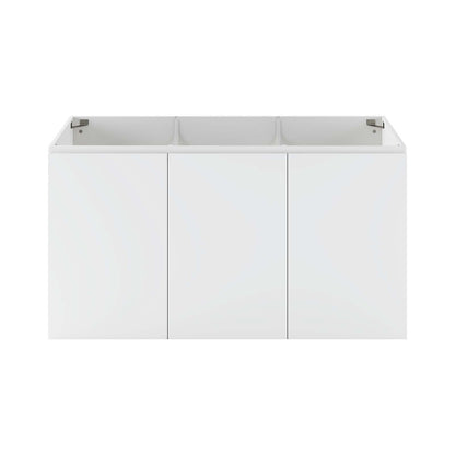Bryn 48" Wall-Mount Bathroom Vanity (Sink Basin Not Included) by Modway