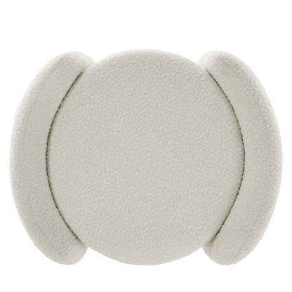 Nebula Boucle Upholstered Ottoman by Modway