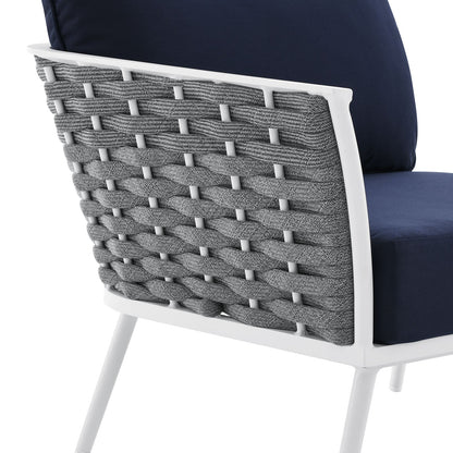Stance Outdoor Patio Aluminum Left-Facing Armchair by Modway
