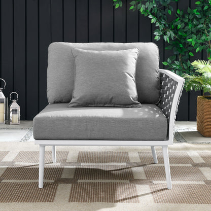 Stance Outdoor Patio Aluminum Right-Facing Armchair by Modway