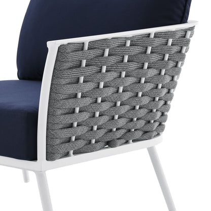 Stance Outdoor Patio Aluminum Right-Facing Armchair by Modway