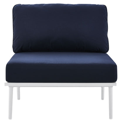 Stance Outdoor Patio Aluminum Armless Chair by Modway