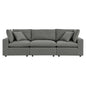 Commix Overstuffed Outdoor Patio Sofa by Modway