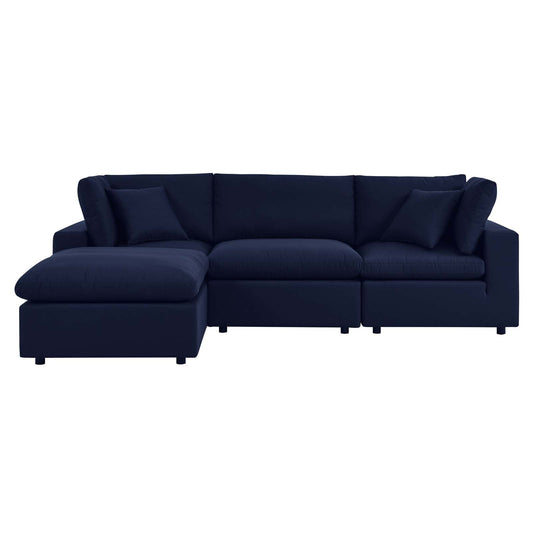 Commix 4-Piece Sunbrella¨ Outdoor Patio Sectional Sofa by Modway