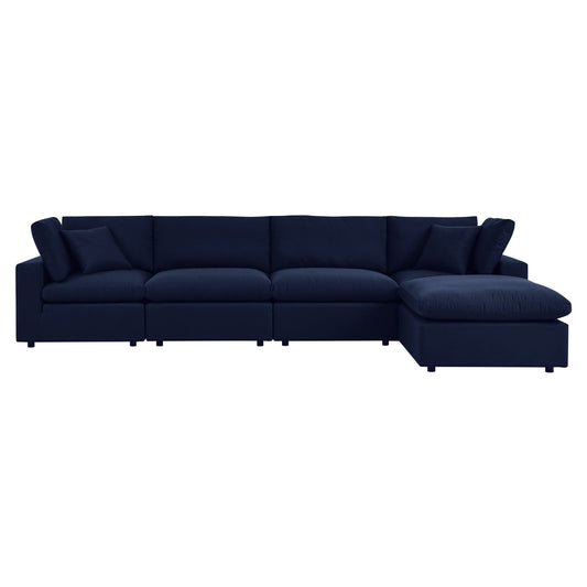 Commix 5-Piece Sunbrella¨ Outdoor Patio Sectional Sofa by Modway