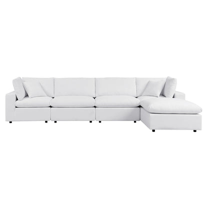 Commix 5-Piece Sunbrella¨ Outdoor Patio Sectional Sofa by Modway