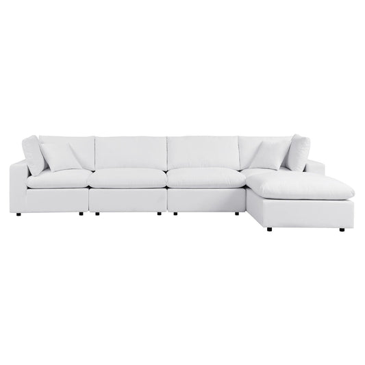Commix 5-Piece Sunbrella¨ Outdoor Patio Sectional Sofa by Modway