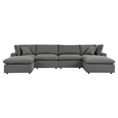 Commix 6-Piece Outdoor Patio Sectional Sofa by Modway
