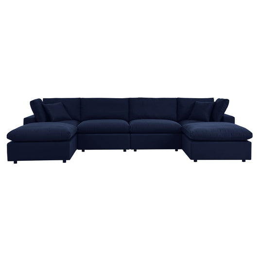 Commix 6-Piece Sunbrella¨ Outdoor Patio Sectional Sofa by Modway