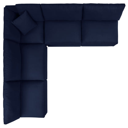 Commix 5-Piece Sunbrella¨ Outdoor Patio Sectional Sofa