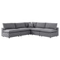Commix 5-Piece Sunbrella¨ Outdoor Patio Sectional Sofa by Modway