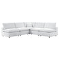 Commix 5-Piece Sunbrella¨ Outdoor Patio Sectional Sofa by Modway