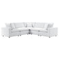 Commix 5-Piece Sunbrella¨ Outdoor Patio Sectional Sofa by Modway