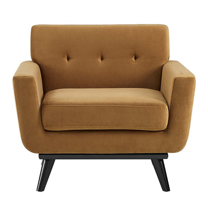 Engage Performance Velvet Armchair by Modway