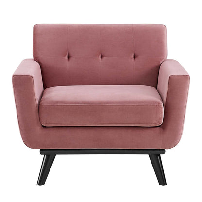 Engage Performance Velvet Armchair by Modway