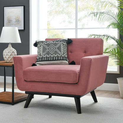 Engage Performance Velvet Armchair by Modway