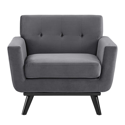 Engage Performance Velvet Armchair by Modway