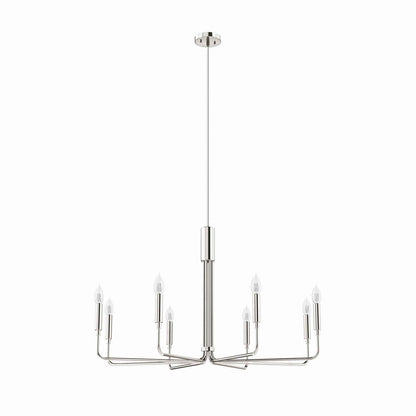 Rekindle 8-Light Chandelier by Modway