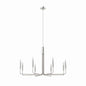 Rekindle 8-Light Chandelier by Modway