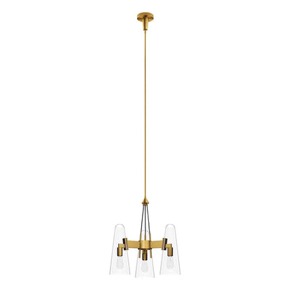 Beacon 3-Light Pendant Light by Modway