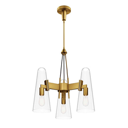 Beacon 3-Light Pendant Light by Modway