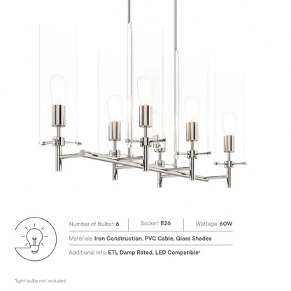 Skylark 6-Light Chandelier by Modway