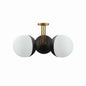 Stellar 3-Light Semi-Flush Ceiling Light by Modway