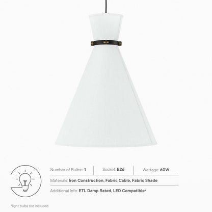 Starlight 1-Light Pendant Light by Modway