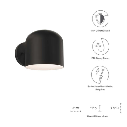 Avenue 1-Light Wall Sconce by Modway