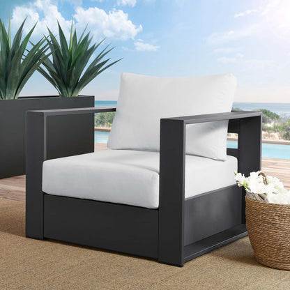 Tahoe Outdoor Patio Powder-Coated Aluminum Armchair by Modway