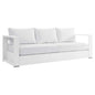 Tahoe Outdoor Patio Powder-Coated Aluminum Sofa by Modway