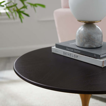 Lippa 20" Round Wood Side Table by Modway