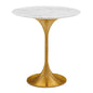 Lippa 20" Round Faux Marble Side Table by Modway