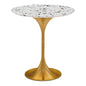 Lippa 20" Round Terrazzo Side Table by Modway
