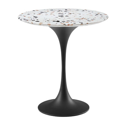 Lippa 20" Round Terrazzo Side Table by Modway