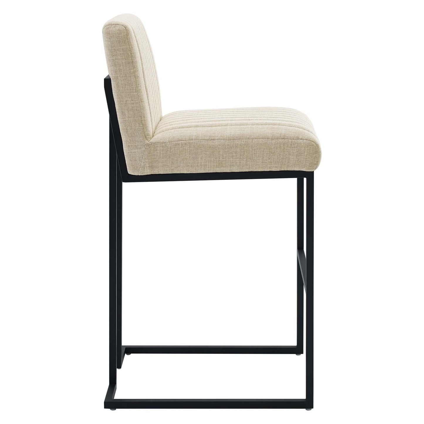 Indulge Channel Tufted Fabric Bar Stools by Modway
