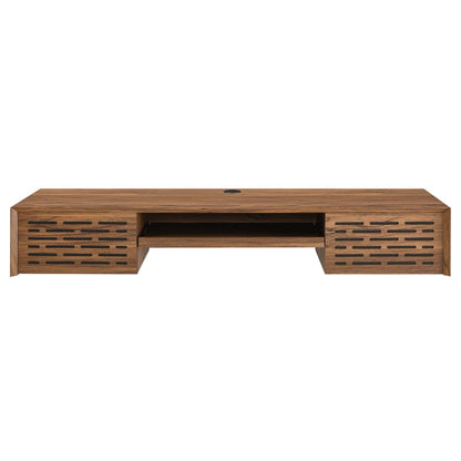 Merit 60" Wall Mount Wood Office Desk by Modway